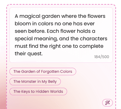 Instant Stories from Any Idea